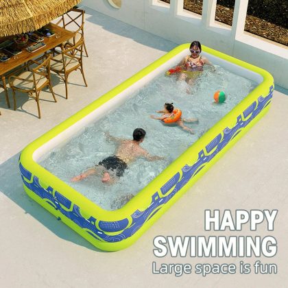 Big Swimming Pools 210CM Inflatable Swimming Pools Outdoor Portable For Kids Family Babies Bath country house Removable Pools